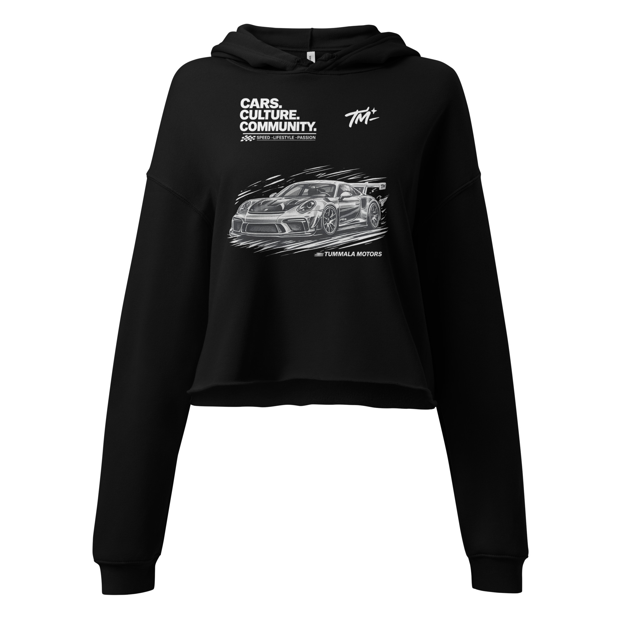 TM Women's Crop Hoodie
